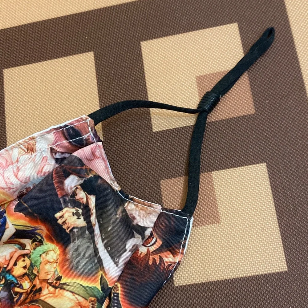 One Piece Anime Characters Print Face Mask